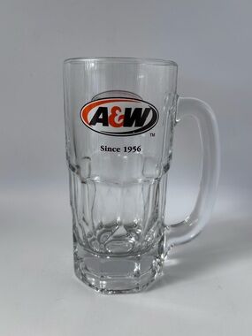 A&W Root Beer Glass Mug 7” Tall